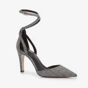 Jessica Simpson Rasheli Pump – Black/White Plaid – Size 9.5 – NIB